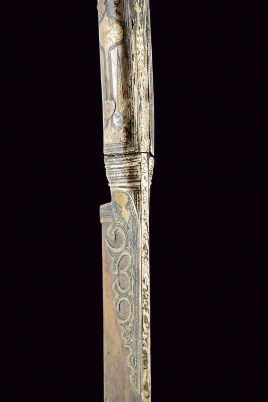 Yatagan, Impero Ottomano, lunghezza 81,3 cm, Fine XVIII - Inizio XIX Secolo