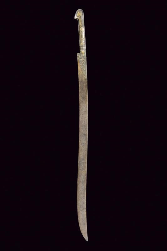 Yatagan, Impero Ottomano, lunghezza 81,3 cm, Fine XVIII - Inizio XIX Secolo
