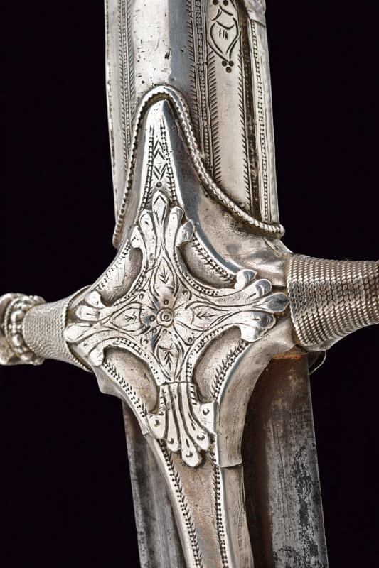 Saif con fornimenti in argento