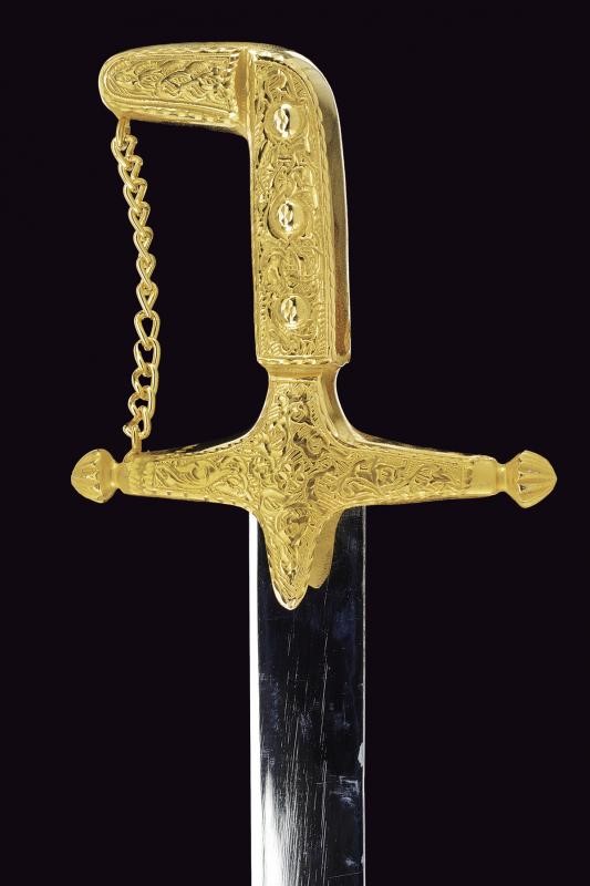 Saif di presentazione dorato