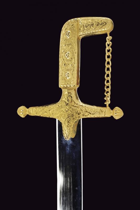 Saif di presentazione dorato