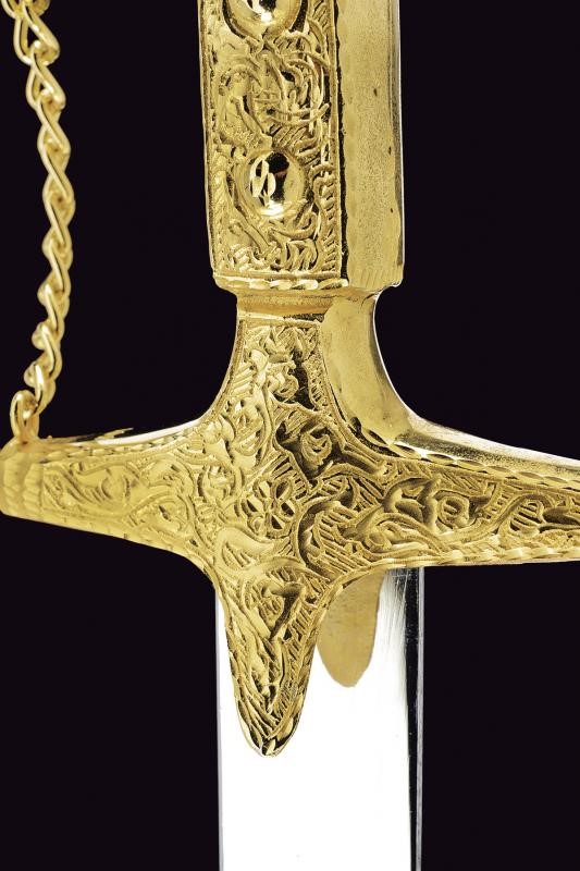 Saif di presentazione dorato