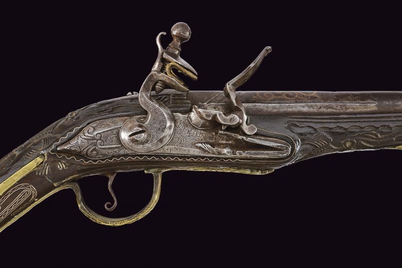 Pistola a pietra focaia, Impero Ottomano, XIX Secolo