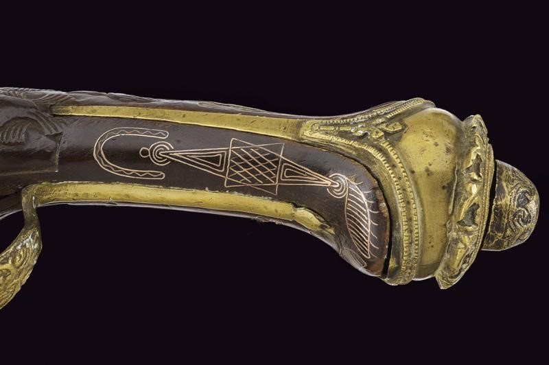 Pistola a pietra focaia, Impero Ottomano, XIX Secolo