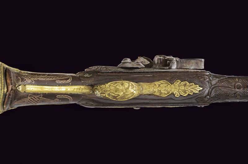 Pistola a pietra focaia, Impero Ottomano, XIX Secolo