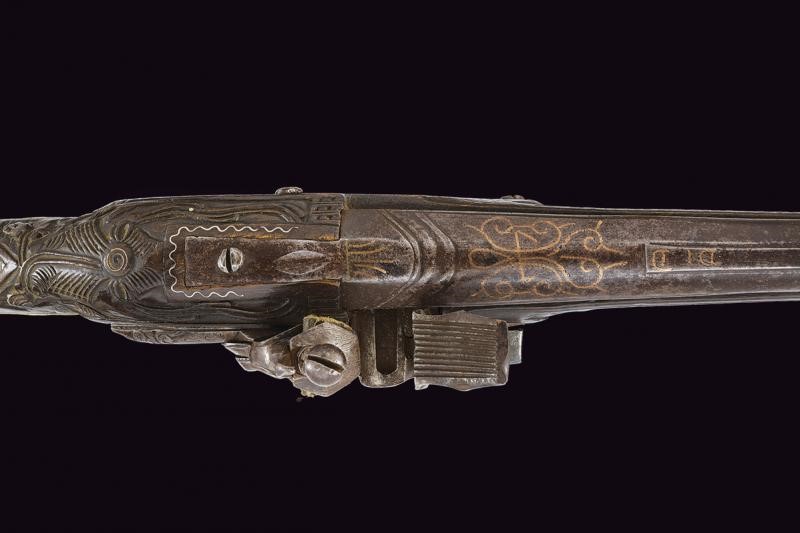 Pistola a pietra focaia, Impero Ottomano, XIX Secolo
