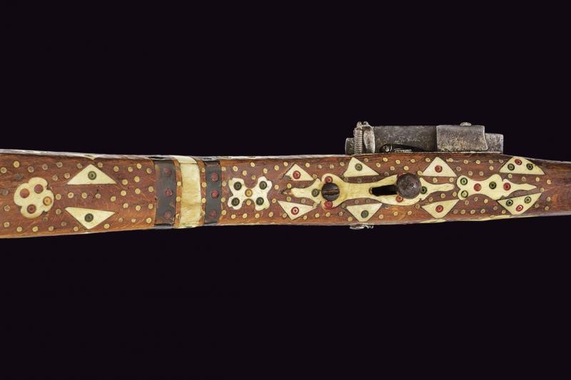 Pistola a pietra focaia alla morlacca, tecnica Balcani, XIX secolo