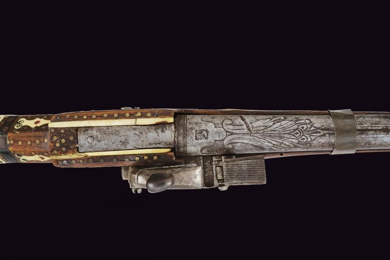 Pistola a pietra focaia alla morlacca, tecnica Balcani, XIX secolo