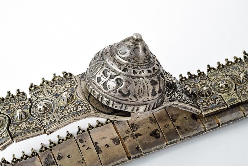 Cintura in argento, tecnica Balcani, fine XIX secolo