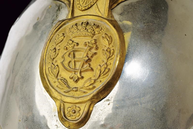 Elmo da sottufficiale di cavalleria