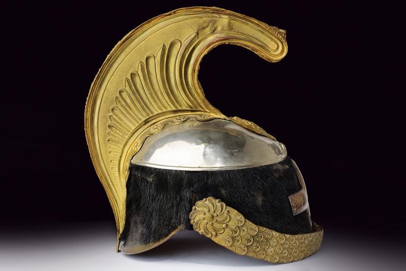 Elmo da sottufficiale di cavalleria