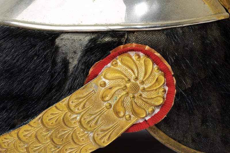 Elmo da sottufficiale di cavalleria