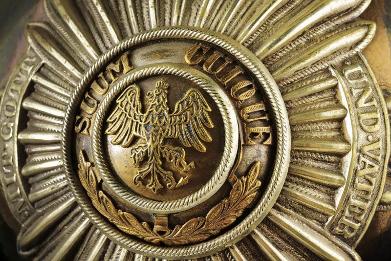 Elmo da sottufficiale del reggimento "Garde du Corps"