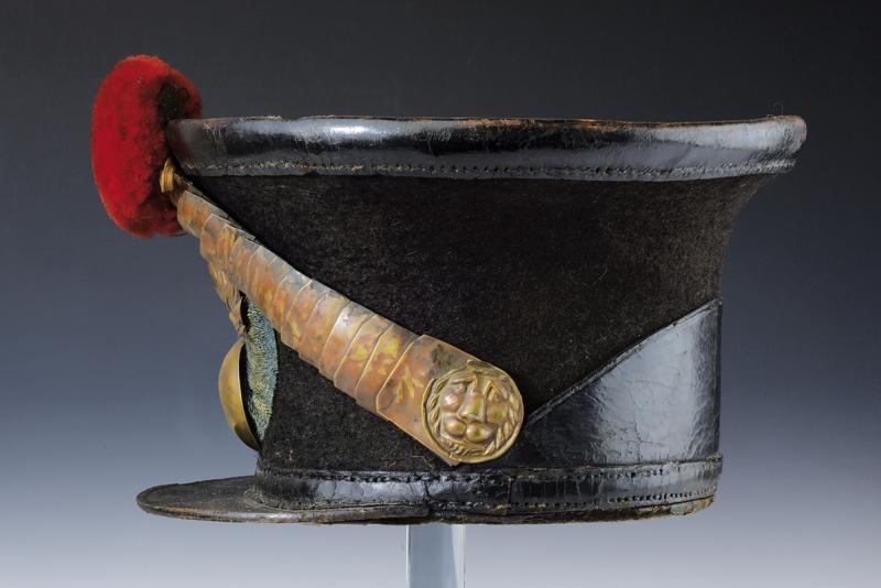 Regno di Sardegna, Shakot da truppa mod. 1833 per la Compagnia dei Granatieri del 6 Reggimento di...