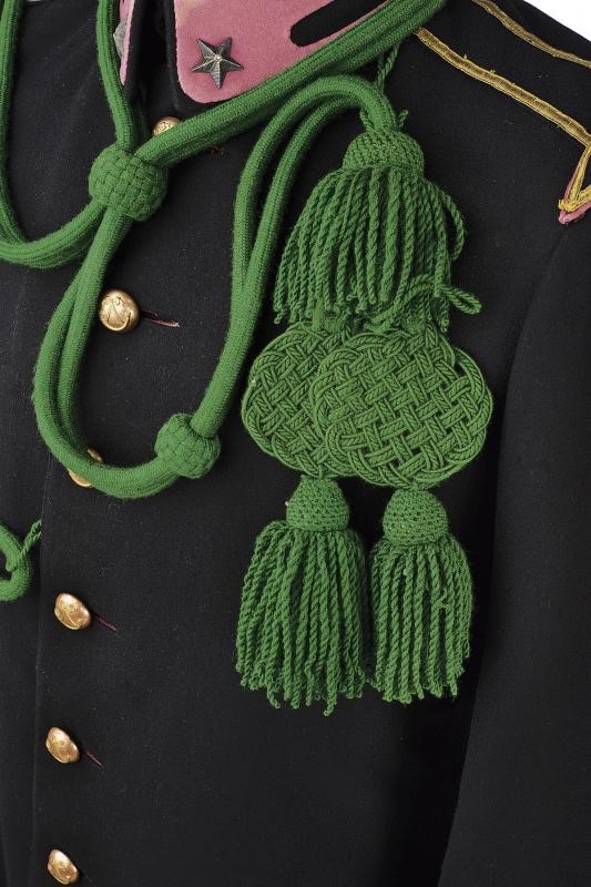 Lotto di una giubba da sergente e un moretto dei bersaglieri