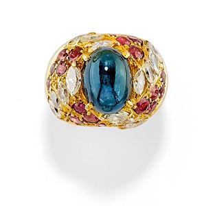 Anello in oro giallo 18K