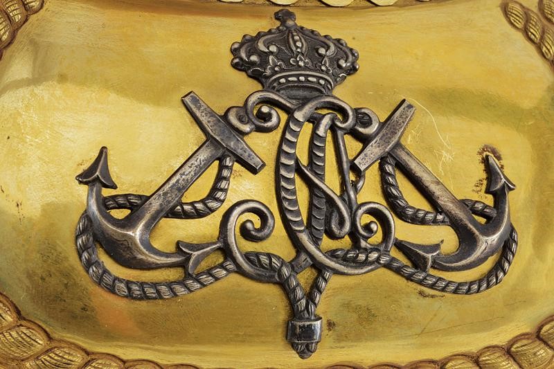 Paio di spalline da ammiraglio