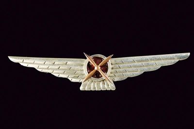 Amedeo Paradisi, Distintivo di brevetto da pilota, Spagna, Seconda metà del XX secolo