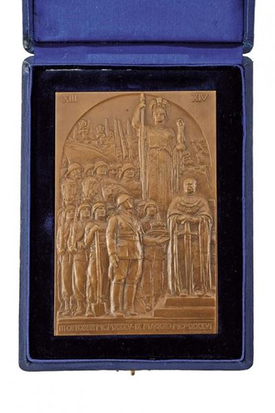 Moscone, Placchetta commemorativa dell'Impero d'Africa Orientale