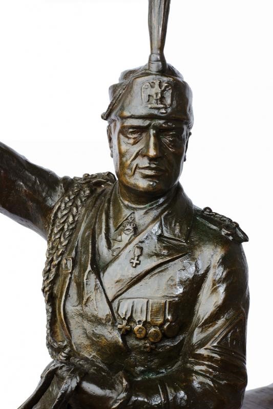 Tadolini, Statua equestre di Benito Mussolini, Roma, 1927