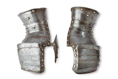 Paio di manopole, Germania, circa 1600