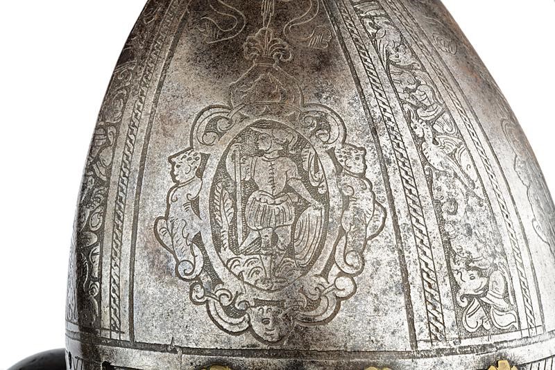 Zuccotto inciso, Italia, circa 1580, altezza 20 cm