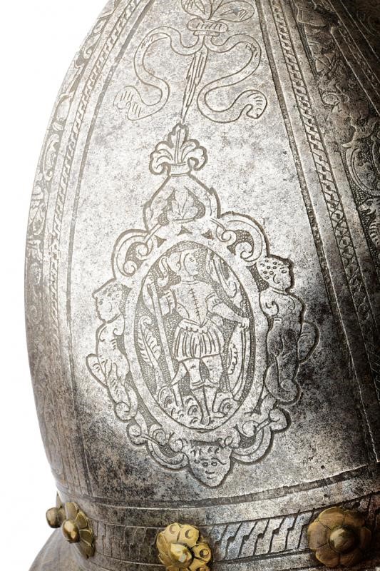 Zuccotto inciso, Italia, circa 1580, altezza 20 cm