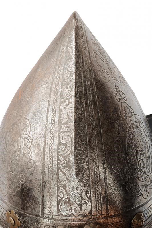 Zuccotto inciso, Italia, circa 1580, altezza 20 cm