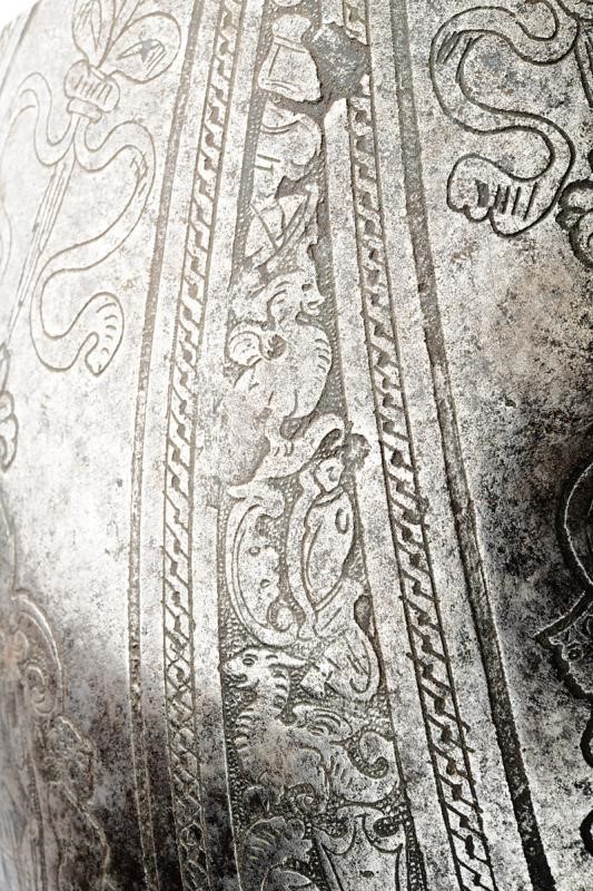 Zuccotto inciso, Italia, circa 1580, altezza 20 cm