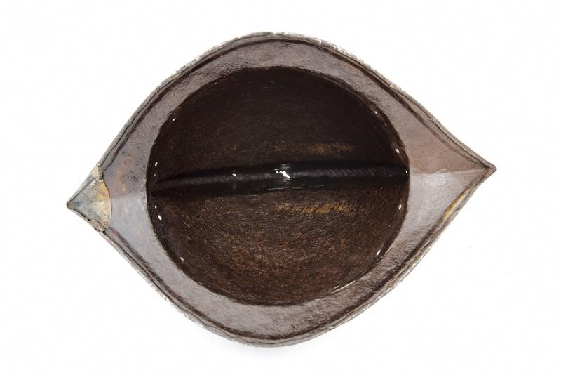 Morione, Bel morione inciso, ferro, Italia, 1570-1580