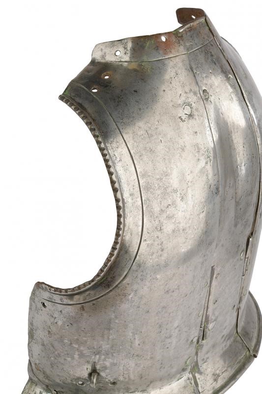 Schiena in tre pezzi, ferro, Europa, circa 1610