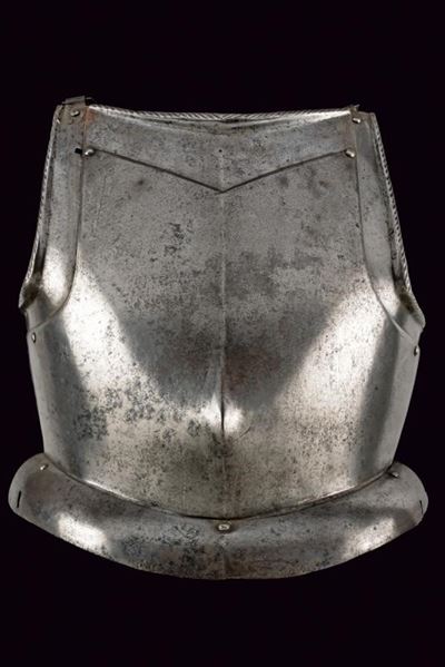 Bel petto, marca di Norimberga, ferro, 1550