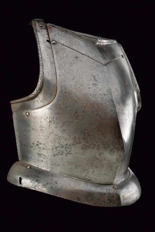 Bel petto, marca di Norimberga, ferro, 1550