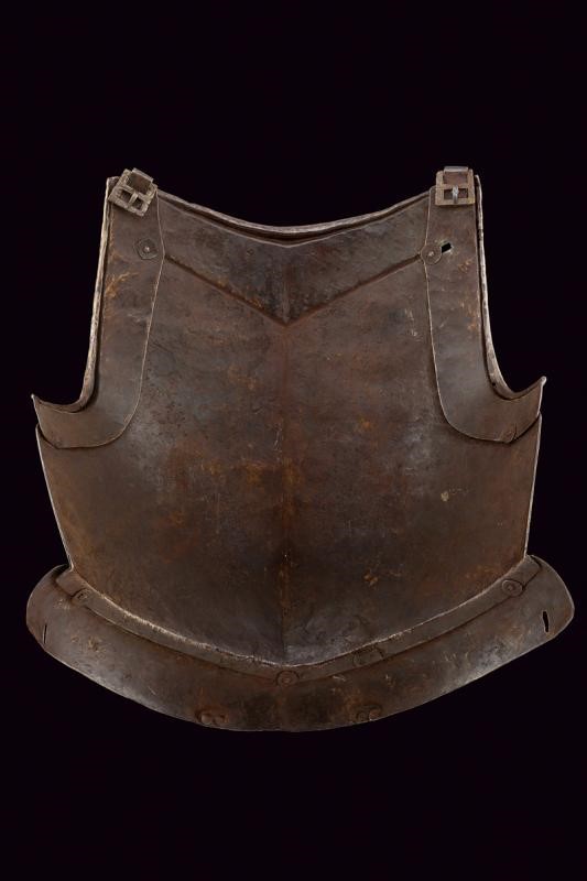 Bel petto, marca di Norimberga, ferro, 1550