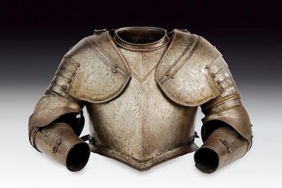 Corsaletto con decorazioni in oro, Italia, 1600 circa