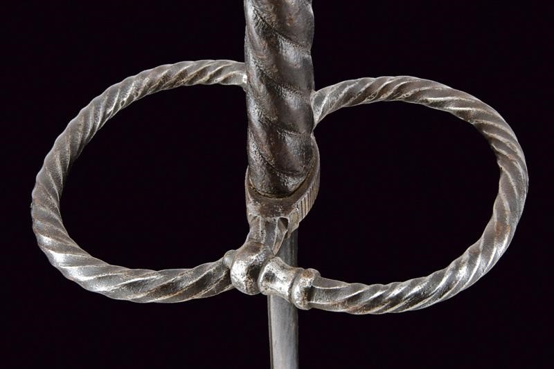Spada da lanzichenecco, tecnica svizzera, XVI - XVII secolo