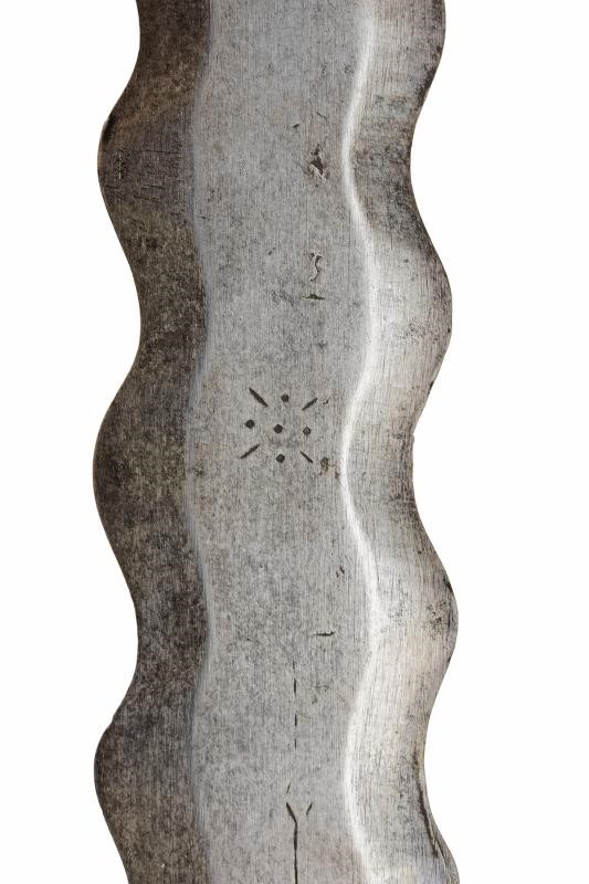 Spada a due mani, Bella flamberga, Germania, circa 1625
