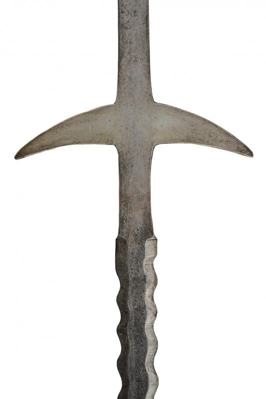 Spada a due mani, Bella flamberga, Germania, circa 1625