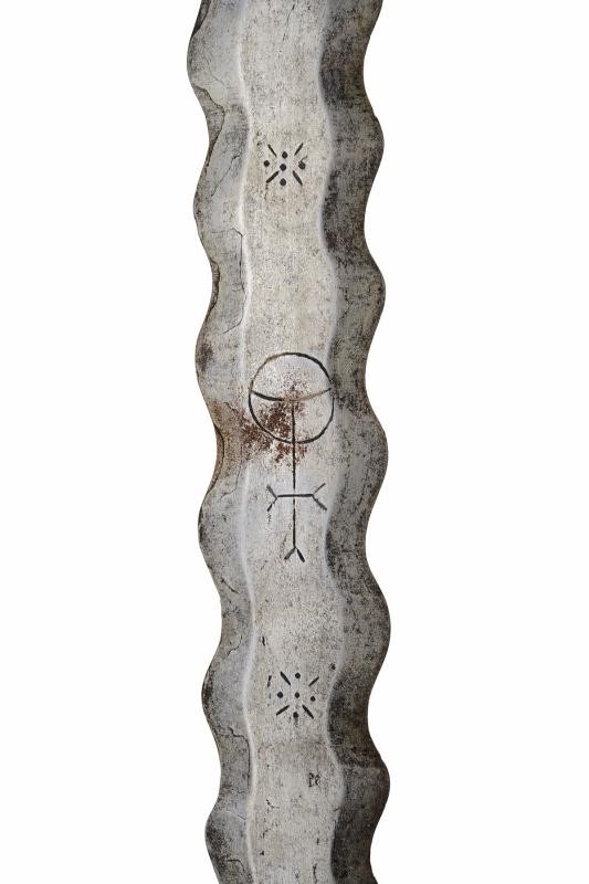 Spada a due mani, Bella flamberga, Germania, circa 1625
