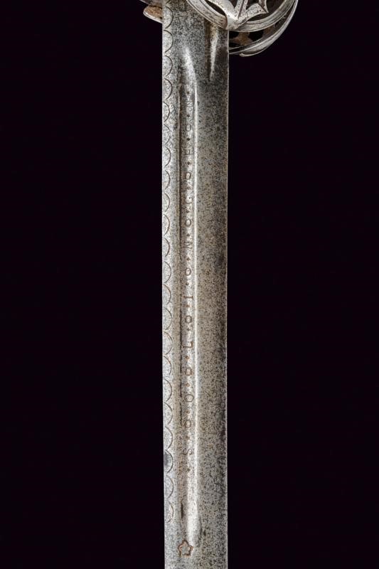 Spada a gabbia (Claymore) scozzese, circa 1745