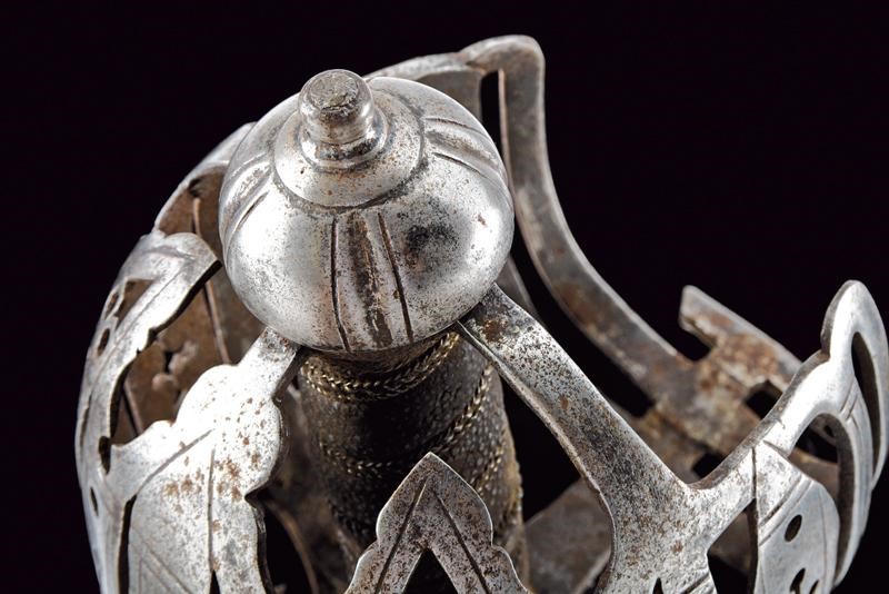 Spada a gabbia (Claymore) scozzese, circa 1745