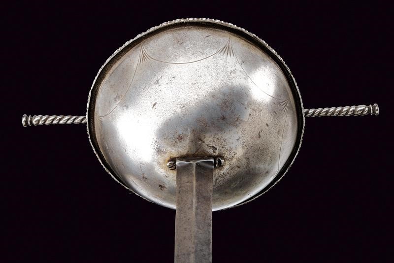 Spada a tazza, Italia o Spagna, Seconda metà del XVII Secolo