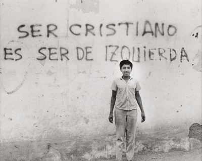 Ser cristiano es ser de izquierda, stampa vintage alla gelatina ai sali d'argento