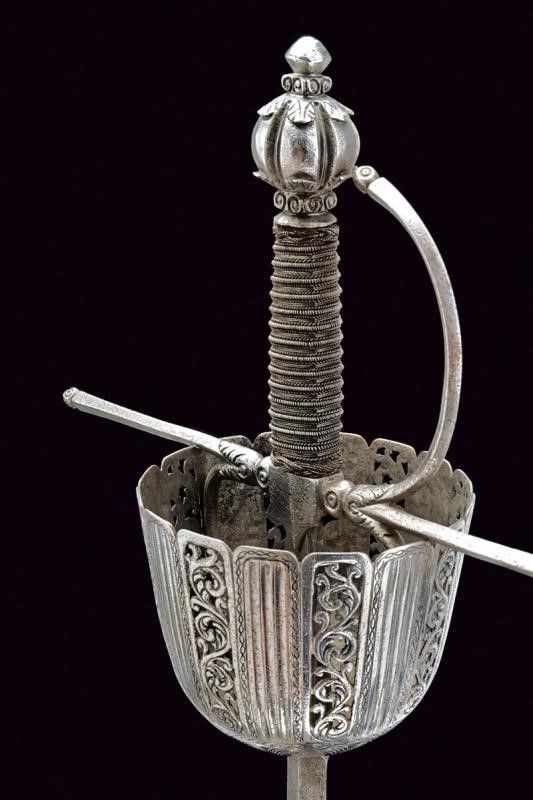 Spada a tazza, Spagna, XVIII Secolo