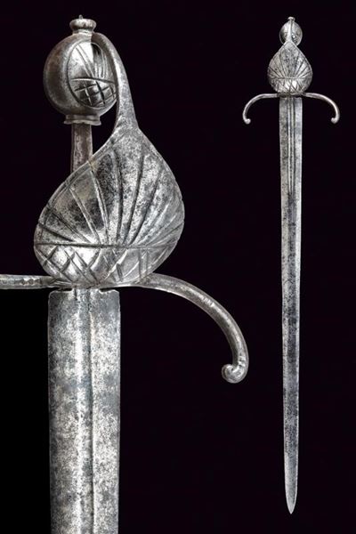 Spada da fante, lunghezza 93.5 cm, Italia settentrionale, XVII secolo