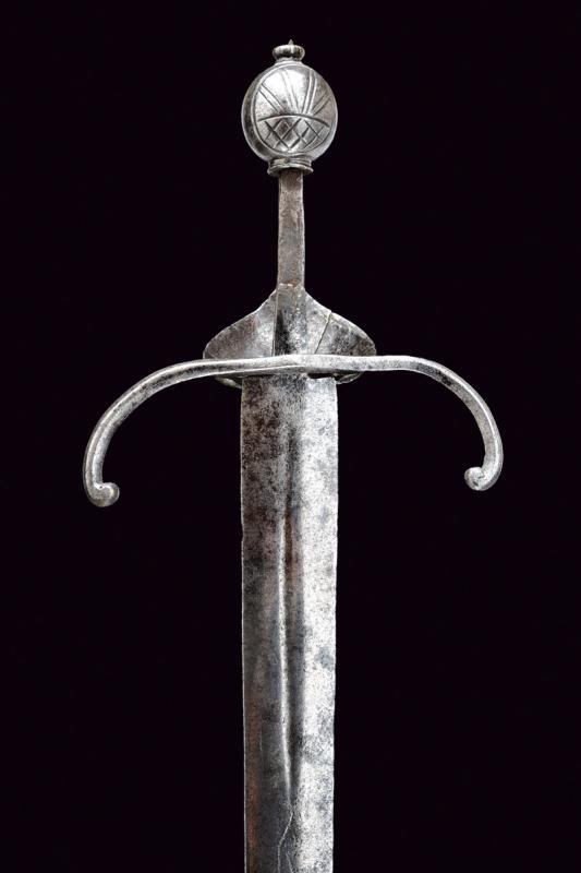 Spada da fante, lunghezza 93.5 cm, Italia settentrionale, XVII secolo