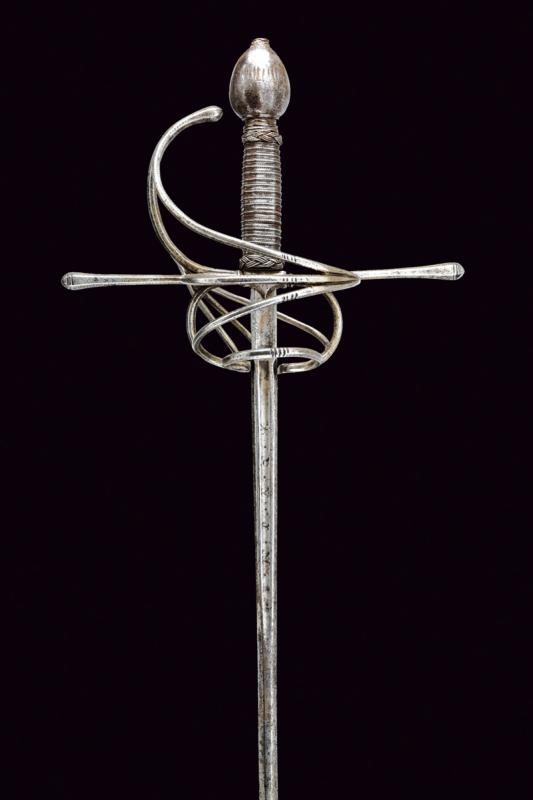 Spada da lato a tre vie, Italia, 1600 - 1610