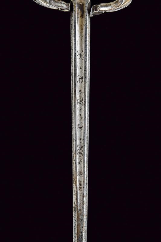 Spada da lato a tre vie, Italia, 1600 - 1610
