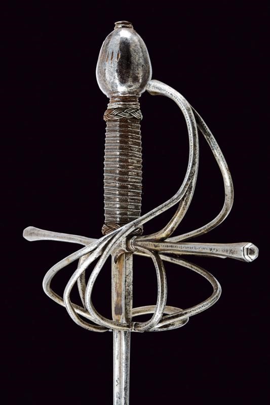 Spada da lato a tre vie, Italia, 1600 - 1610