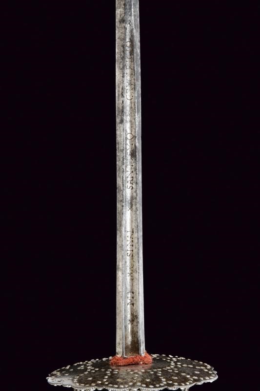 Spadino composito, ferro, lunghezza 101.5 cm, fine del XVIII Secolo